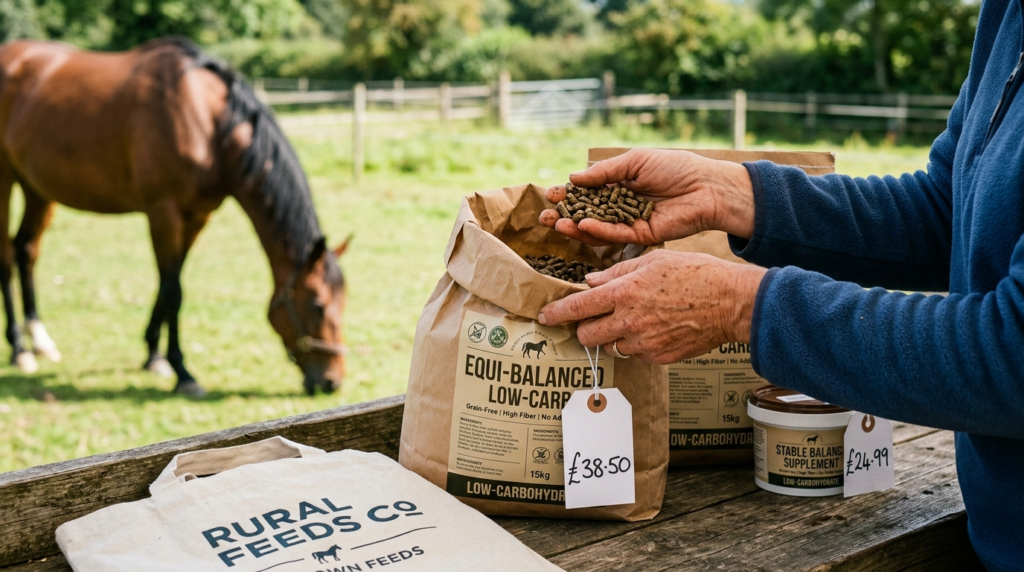 Close-up professional photograph of a horse owners hands ho